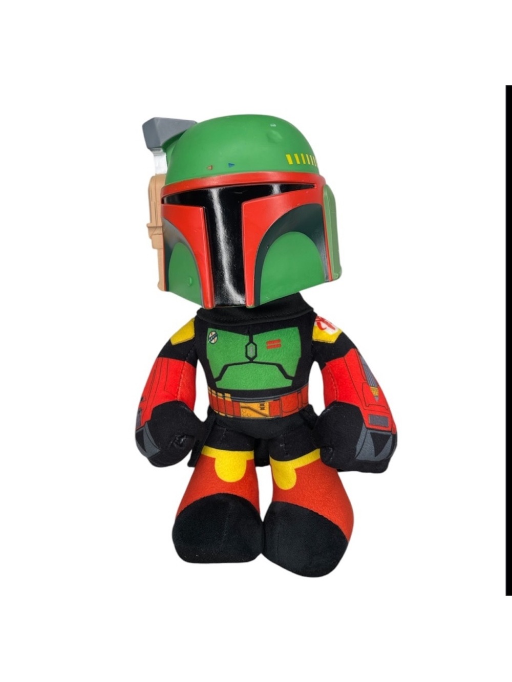 Mattel Disney Star Wars Boba Fett Plush - Green, Red, Black